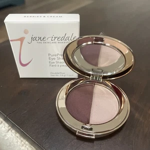 Jane Iredale PurePressed Eye Shadow Duo - Bacche e Crema - Nuovo con scatola - Foto 1 di 1