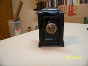 Schwarz Metall Kombitresor Bank - Bild 1 von 6