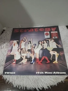 TWICE STRATEGY Target Exclusive, PEPPERMINT RED Vinyl LP New Sealed Fast Ship - Imagen 1 de 3