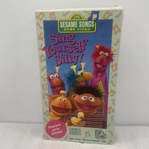 Sesame Street - Sing Yourself Silly (VHS, 1990) - Picture 1 of 4