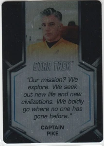 2025 Star Trek Strange New Worlds Season 2 Metal Heroism Insert E53 Captain Pike - Picture 1 of 1