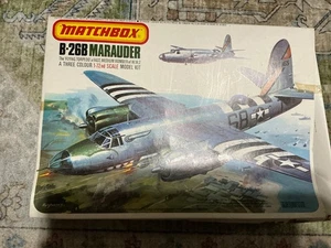 Matchbox B-26B Marauder Flying Torpedo 1/72 Scale Model Kit - Open Box - Picture 1 of 3
