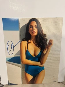 FOTO 16X20 FIRMADA POR OLIVIA MUNN AUTO HERMOSA SEXY BECKETT BAS CERTIFICADO DE AUTENTICIDAD - Imagen 1 de 3