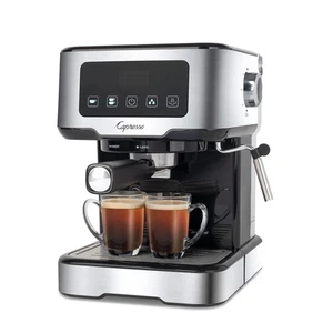 Capresso Café TS Touchscreen Espresso Machine 50 ouncesSilver - Picture 1 of 8