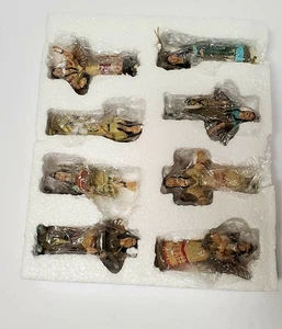 Indianer Engel Ornamente Neu mit Etikett vollständiges Set (8) Sammlungen etc. Styrokiste - Bild 1 von 7