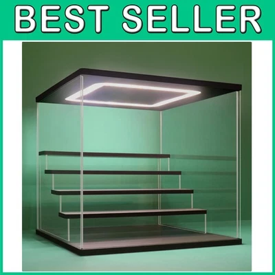 Dustproof Organizer Box for Collectibles - 5 Tier LED Stand - Image 1 of 4