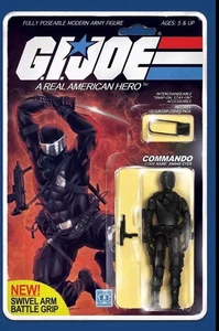 GI Joe: Real American Hero #215 di ROBERT ATKINS Modellino COMIC BOOK Varian - Foto 1 di 1
