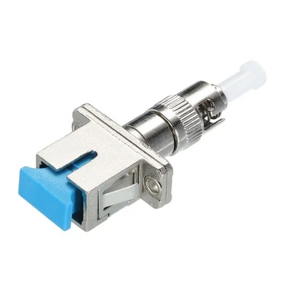 1pcs Fiber Optical Adapter ST Male-SC/UPC Female, Single Mode Simplex Adapter - Image 1 of 3
