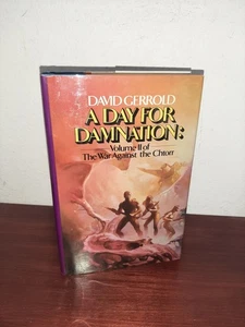 A Day for Damnation David Gerrold 1st Printing Hardcover - Foto 1 di 7