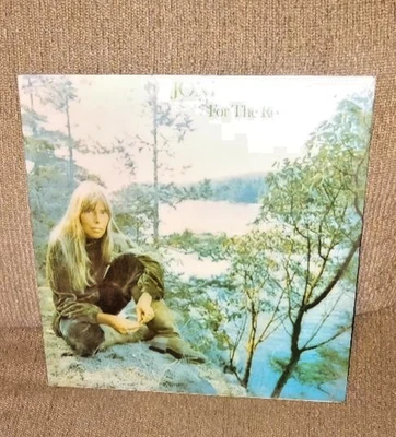 Joni Mitchell LP record For The Roses 1972 Printed in USA SD-5057 0598 Sealed - Image 1 of 2