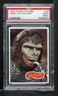1975 Topps Planet of the Apes Thrill of the Hunt #16 PSA 9 MINT (PD) pn1 - Image 1 of 3
