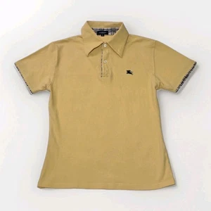 (New Vintage/Y2K - RRP £245.00) Ladies BURBERRY POLO shirt - Picture 1 of 6