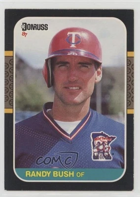 1987 Donruss Randy Bush #441 - Image 1 of 2