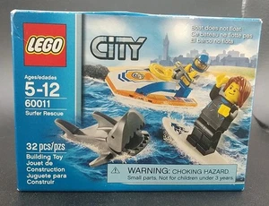 LEGO City Surfer Rettung 60011 Neu Versiegelt Gebäude Spielzeug Alter 5-12  - Bild 1 von 5