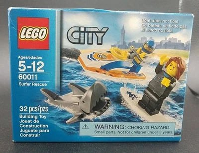 LEGO City Surfer Rescue 60011 New Sealed Building Toy Ages 5-12  - Image 1 of 4