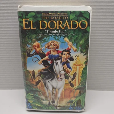 The Road to El Dorado VHS 2000 Clamshell - Image 1 of 4