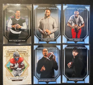 2025 Upper Deck Goodwin Champions Football Prospects Lot (6) - Bild 1 von 2