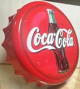 2004 Coca-Cola Fiber-Optics Light up Bottle Cap Sign - Rabbit Tanaka  -  33120 - Afbeelding 1 van 8