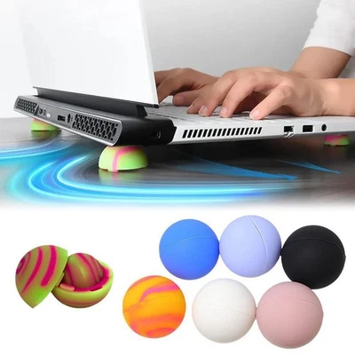 Laptop Cooling Pad Leistungsstarker Turbo Lüfter RGB Gaming Notebook Kühler'`,.;'/ O2L6 - Bild 1 von 4