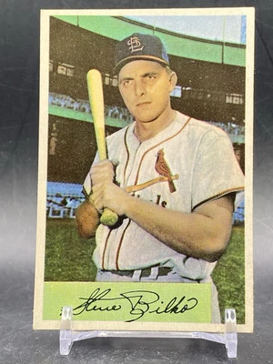 1954 Bowman #206 Steve Bilko St. Louis Cardinals Vintage Baseball Trading Card - Image 1 of 2