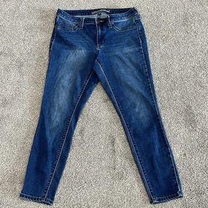 Jeans Universal Thread para mujer 8/29 S Jegging tiro medio denim azul ajustado 30x27 - Imagen 1 de 24