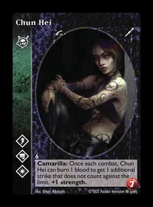 Chun Hei - Brujah - Vampire VTES - Imagen 1 de 6