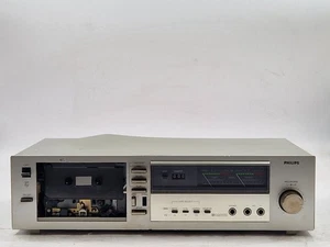 Philips Cassette Deck - Nicht Funktionsfähiges, Für Teile - Bild 1 von 12
