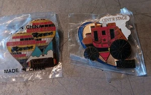 2 Wells Fargo Hot Air Balloon Team pins New. Free Shipping! - Picture 1 of 2