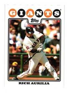2008 Topps #41 Rich Aurilia San Francisco Giants - Picture 1 of 2