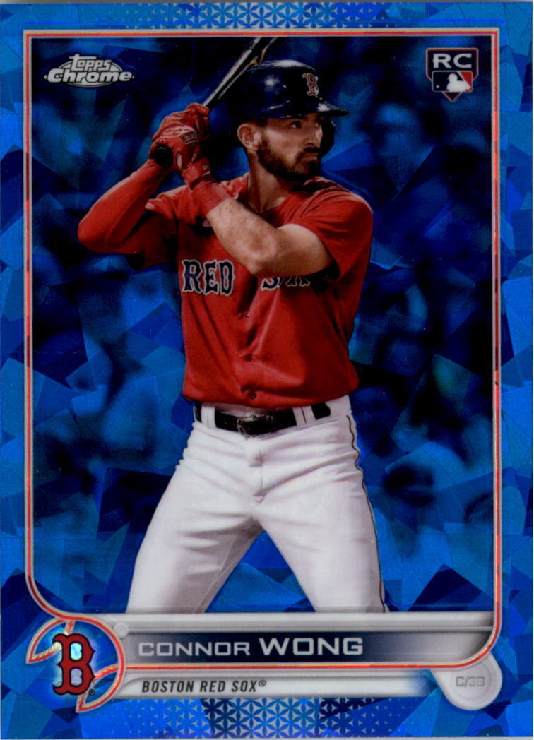 2022 Topps Chrome Sapphire #66 Connor Wong RC