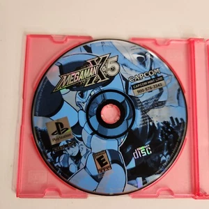 Mega Man X5 (Sony PlayStation 1, 2001) solo disco PS1 - Foto 1 di 1