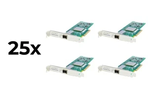 25x HP FC-HBA 81Q SinglePort 8Gb/s PCIe Fibre Channel Host Bus Adapter FP - Afbeelding 1 van 2
