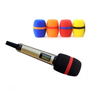 5 Pack Microphone Windscreen Windshield Sponge Mic Cover Foam For Sennheiser SKM - Picture 1 of 6