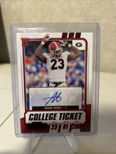 Mark Webb RC AUTO "College Ticket" RED 2021 Panini Contenders Draft Picks #248 N
