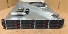HP D2600 6G SAS Storage Array | 48TB SAS Storage | Rack Rails AJ940A 693689-B21