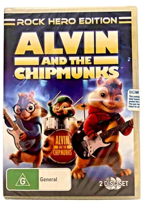Alvin And The Chipmunks : Rock Hero Edition 2 Disc DVD Region 4 Brand New Sealed - Picture 1 of 2