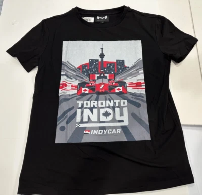 Toronto Canadá 2023 Indy Car Camiseta Camiseta Grande Nueva Carrera Callejera Negra Nueva Foto 1 de 4