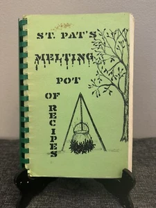Irish Parish Cookbook St Patrick's Cleveland Ohio Melting Pot of Recipes 1981 - Picture 1 of 5