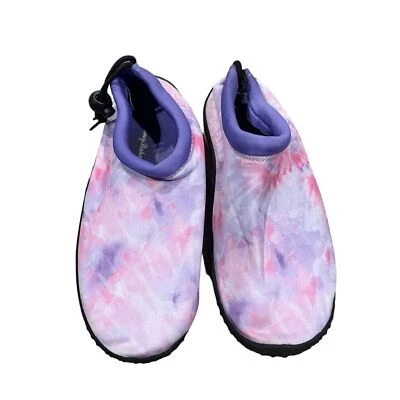 NWOT Tommy Bahama Girls Size 2/3 Slip On Water Shoes Pink Purple Tie Dye - Image 1 of 4