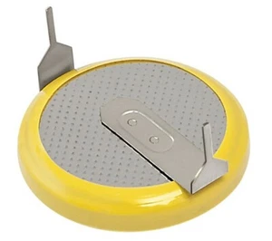 Accu 3.6v LiR2032 pile rechargeable pattes à 180° cell battery LIR 2032 LIR2032 - Imagen 1 de 2