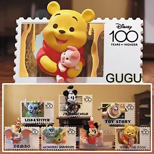 MINISO Disney 100 Años de Maravilla Serie de Estampillas Retro Confirmadas Caja Ciega Figura - Imagen 1 de 18