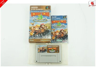 Super Donkey Kong 3 SNES Nintendo Super Famicom Box From Japan - Image 1 of 3