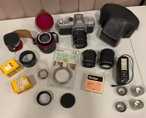 Vintage Mamiya Sekor 500 DTL Kamera Mamiya Sekor 50mm Objektiv Etui mehr! - Bild 1 von 18