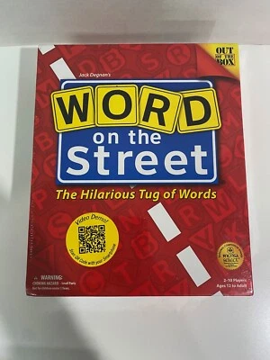 NEW Out of the Box Word on the Street Board Game Sealed - Image 1 of 4
