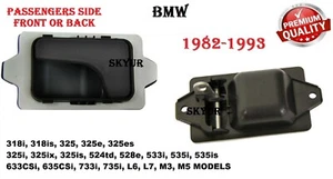 Front or Rear Passengers Side Inner Door Pull Handle For BMW E30 E28 E24 E23 NEW - Picture 1 of 8