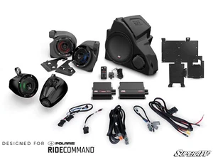 Sistema de sonido de 5 altavoces SuperATV MTX RZR-14-THUNDER para Polaris RZR -Ride Command - Imagen 1 de 7