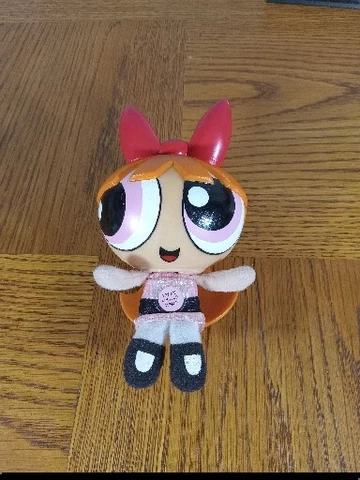 Power Puff Girls Blossom Hard Head Small 6 Inch Plush Stuffed Toy Works VGC Cover