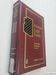 Arizona Legal Forms 3rd Ed. Vol. 4, Domestic Relations. Creighton - Picture 1 of 2