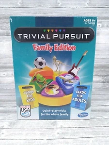 Hasbro Trivial Pursuit Family Edition Game 2013 Edition New Factory Sealed Box - Picture 1 of 3