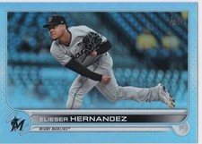 2022 Topps Series 1 Rainbow Foil #9 Elieser Hernandez - Marlins